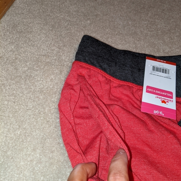 Nwt Valentine's Day Men's Red Sleep Pants - Picture 8 of 16
